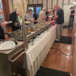 Das Buffet beim Sommerball-2026 beim Schifferverein HOL FAST Das Buffet beim Sommerball-2026 beim Schifferverein HOL FAST